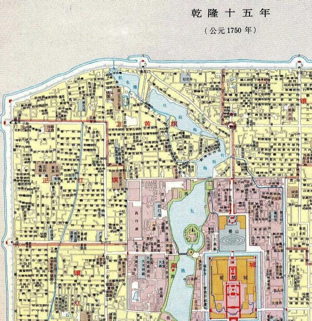 明清时期的北京城墙,为什么独缺西北一角,原来暗含玄机图片