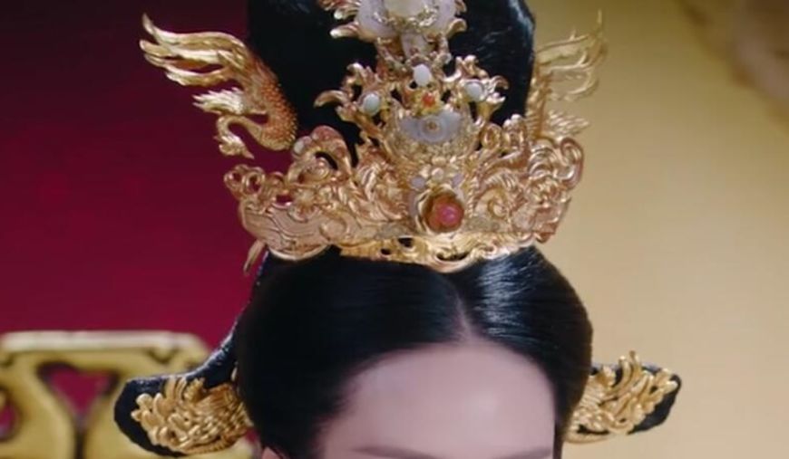 比比独孤天下6位皇后的凤冠:般若有流苏,丽华有金链,谁的最漂亮?