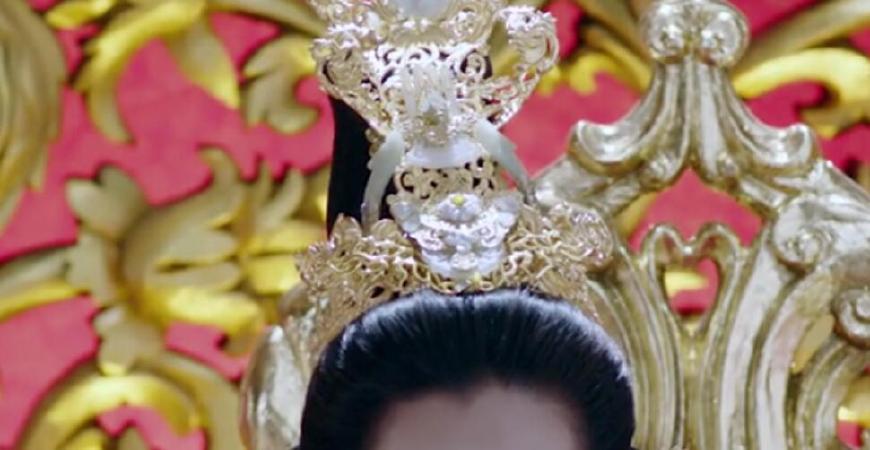 比比独孤天下6位皇后的凤冠:般若有流苏,丽华有金链,谁的最漂亮?