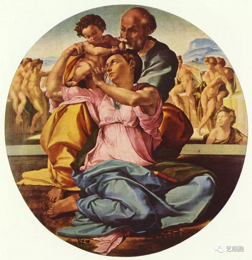 《创造亚当》,1508-1512年