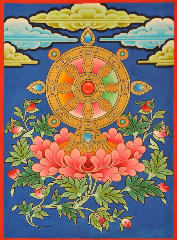 佛教八吉祥,见者祥瑞增!