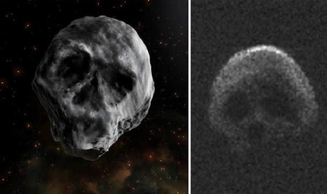 "骷髅"头小行星!这颗太空岩石将会在11月初从地球上空