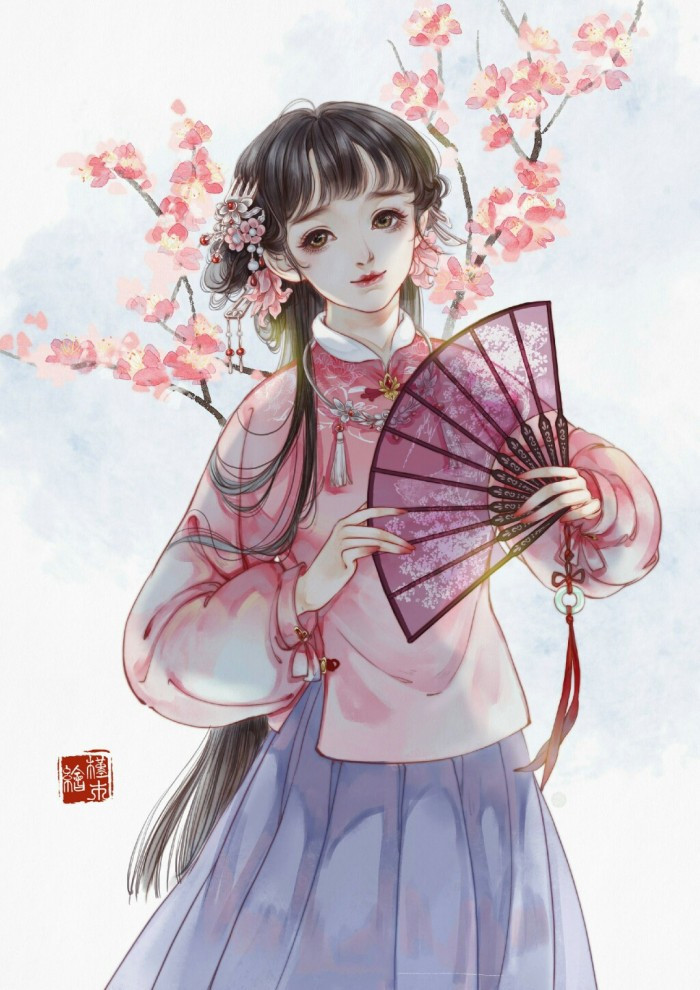 十二星座化身画中仙,双鱼座明眸浅笑,天秤座眉目如画