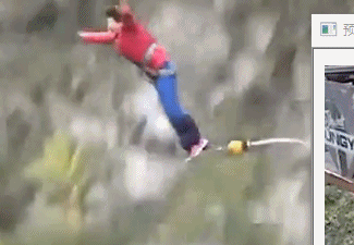 中国大妈出国蹦极,却因英语太差,让教练笑疯了哈哈哈哈哈