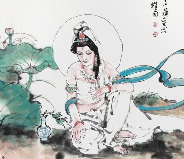 国画名家姜耀南,人物画极富表现力,生动感人的境地,作品赏析!