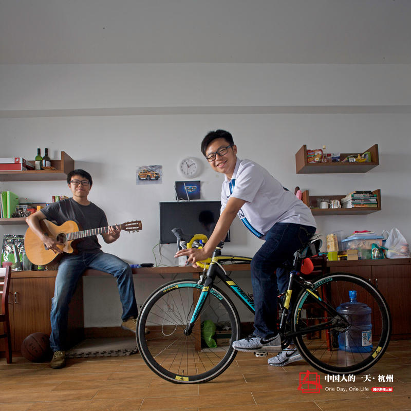 中国人的一天 老外在杭州:来了就舍不得走了(图)