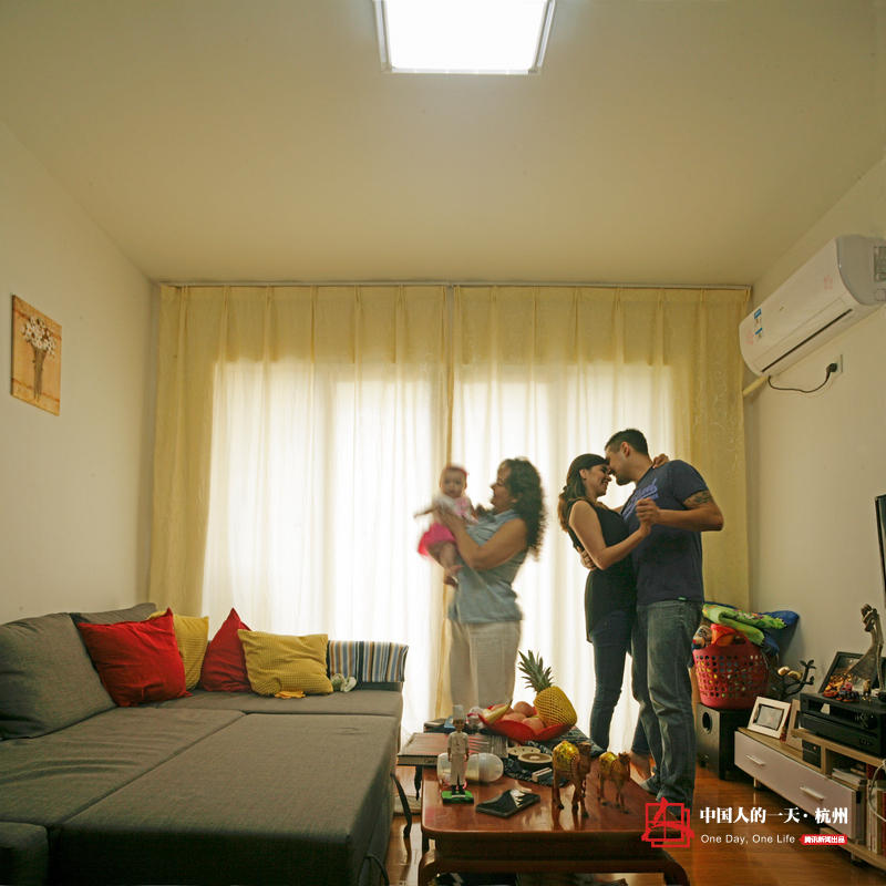 中国人的一天 老外在杭州:来了就舍不得走了(图)