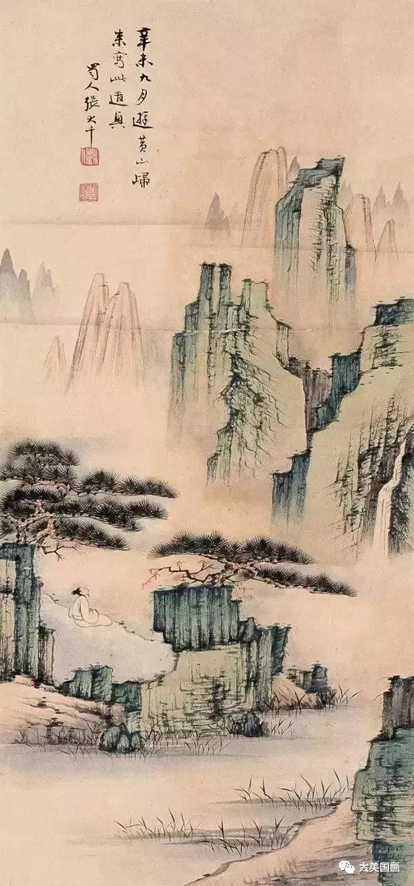 不愧为中国的国宝,青绿山水名画传世作品汇萃