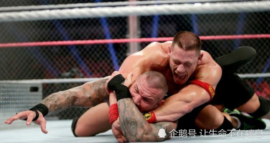 wwe:4个受欢迎的绝招首秀时间,约翰塞纳stf锁技,兰迪奥顿将rko发扬