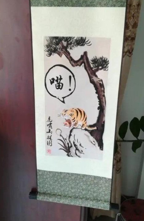 网友手机里一直保留的照片舍不得删,图二的老虎太可爱