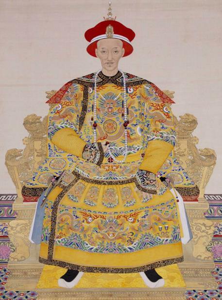 故宫珍藏的清朝皇帝朝服画像,和想象的不一样,图11光绪终露真容