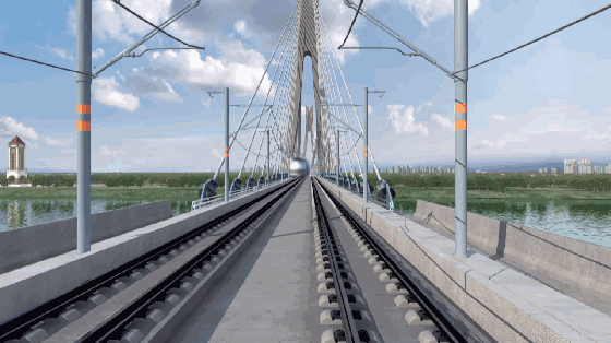 动车全速通过!商合杭高铁最新进展!