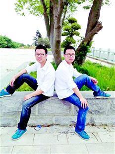 湖北双胞胎兄弟一起上华科
