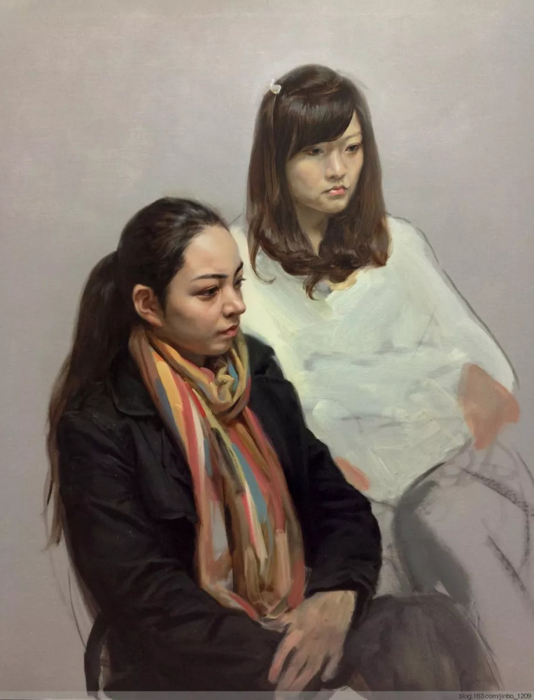 中国油画家于小冬油画写生人物作品欣赏