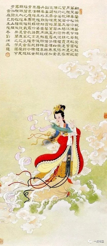 任率英笔下的工笔仙女,美极了!