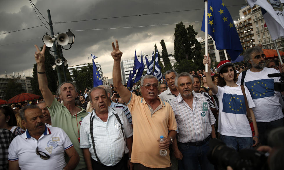 【发现世界】希腊为何欠债还不了钱?_学生时