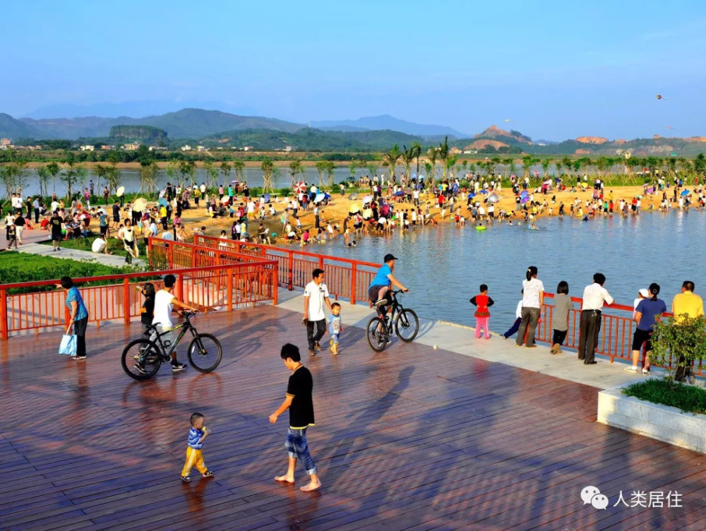 增城绿道沿途景点天然沙滩泳场