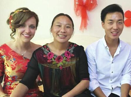 农村小伙娶乌克兰美女 相识俩月就领证