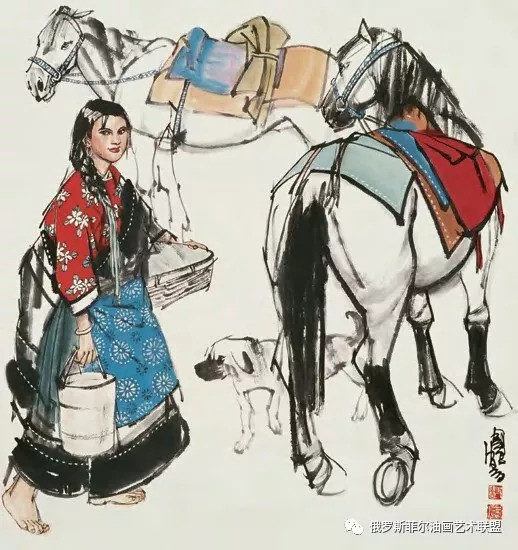 当代中国著名画家史国良国画作品欣赏