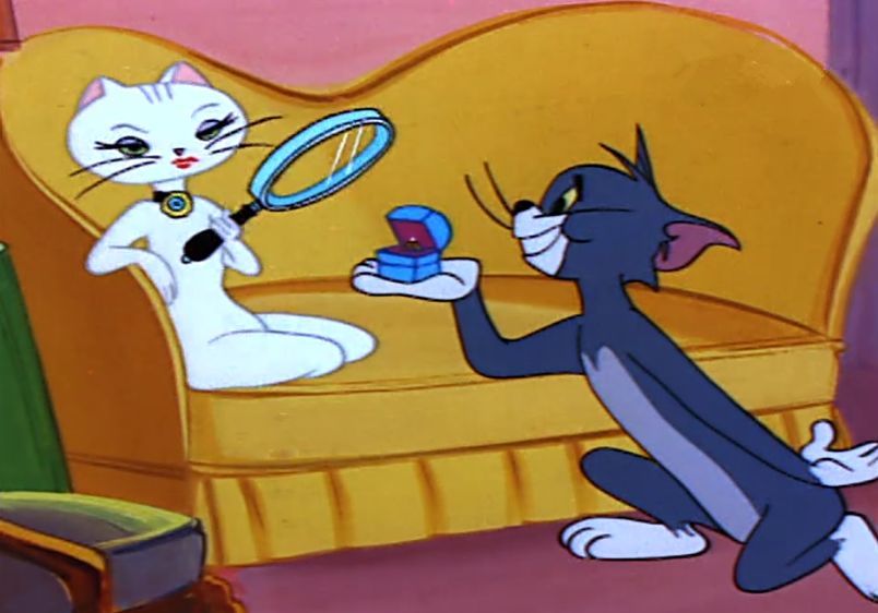 《猫和老鼠》最悲情的一集,杰瑞和汤姆双双失恋,穷就只能干瞪眼