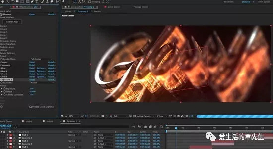 使用element 3d 插件制作晶莹光滑的立体文字标题 看点快报