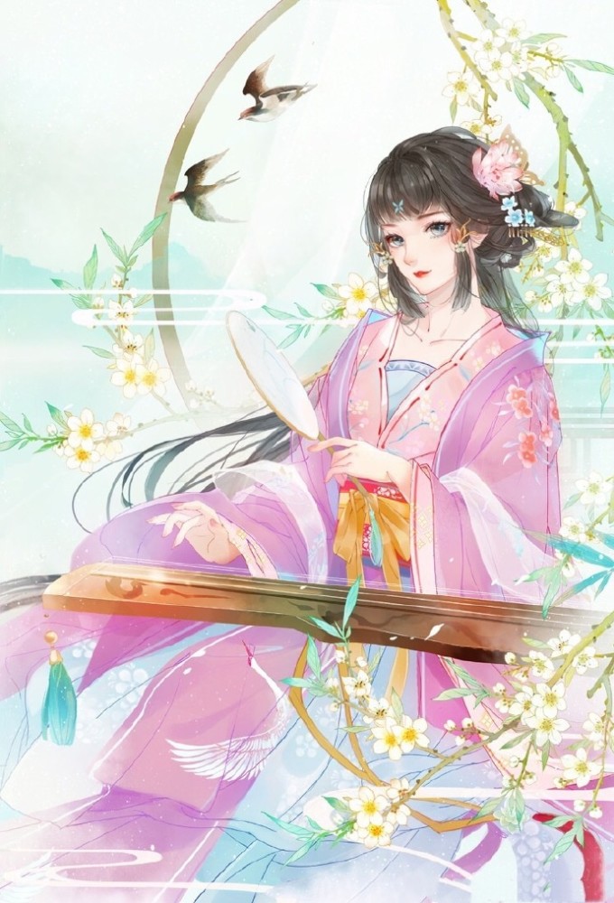 37张好看的古风人物插画图片,不会画的保存起来当壁纸