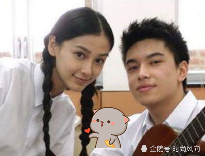 同样是晒弟弟,沈月弟弟颜值高,杨颖弟弟的英文