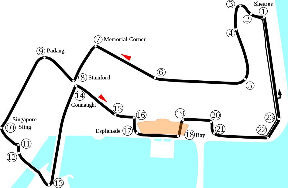 赛道百科:新加坡滨海湾街道赛道揭秘