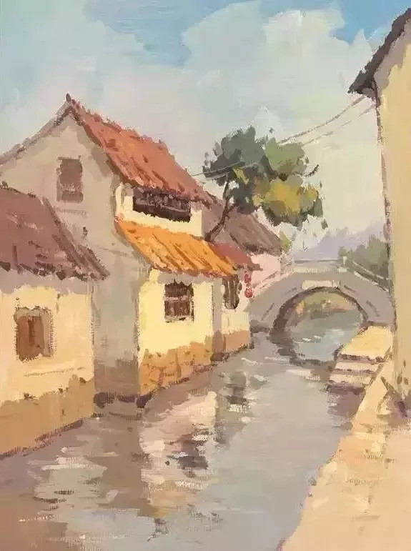 简单4步画好色彩风景