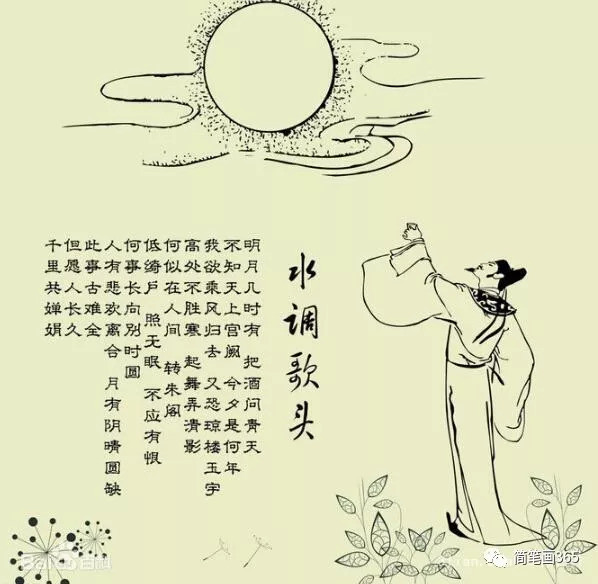 简笔画中秋节 简笔画大全