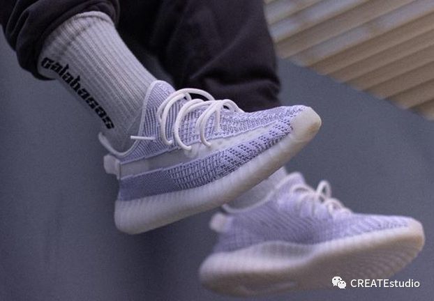 Giy adidas yeezy 350 static ph n quang Giy th thao