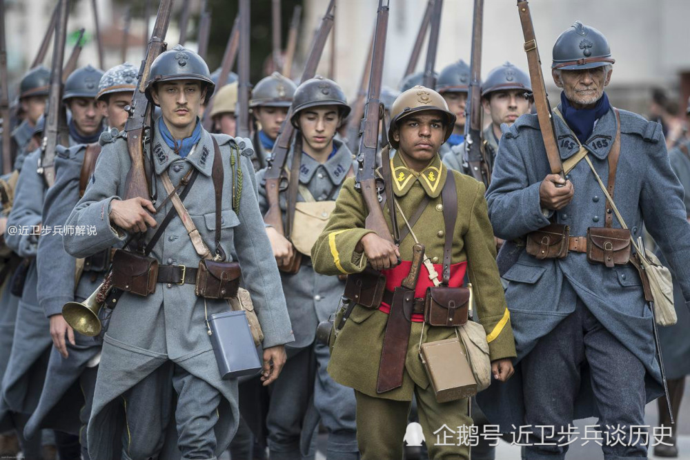 这一仗展现了一战法军中的相当组成部分,殖民地军队,当时大量的殖民地