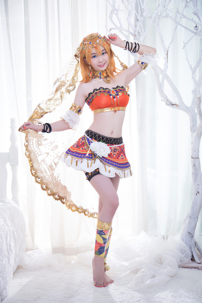 Love Live Cos舞娘觉醒高坂穗乃果小泉花阳 看点快报