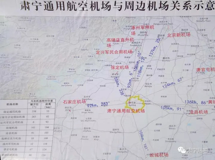 肃宁飞机场最新消息,建设进度,选址在这.