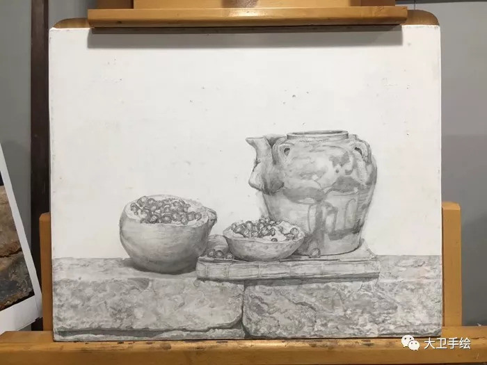 用画笔把垃圾堆里的砖块画到极致
