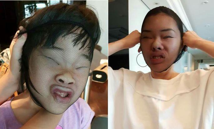 小s被化妆师拍下"丑照",自黑女神囧态百出,网友:辣眼睛