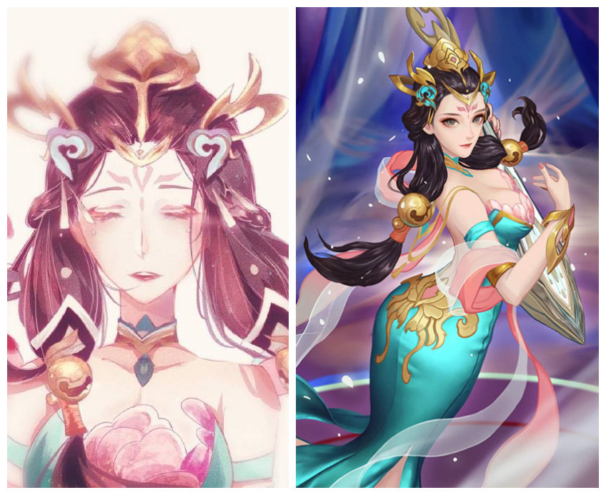 王者荣耀最美的五款女英雄皮肤:飞天的杨玉环排在第二!