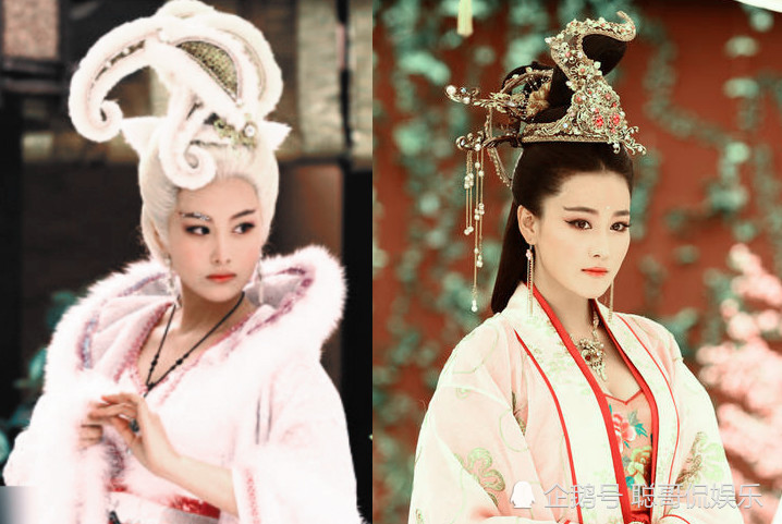 张馨予古装造型:妲己魅惑,萧淑妃曼妙,而她宛如画中来