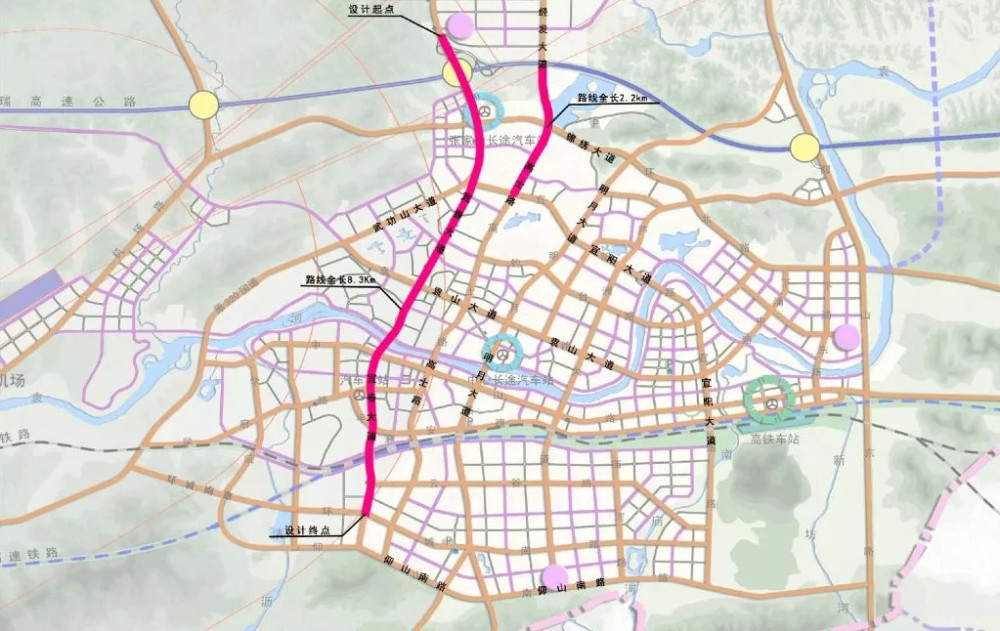 宜春大道拟定于9月27日开工,部分道路将实行交通管制