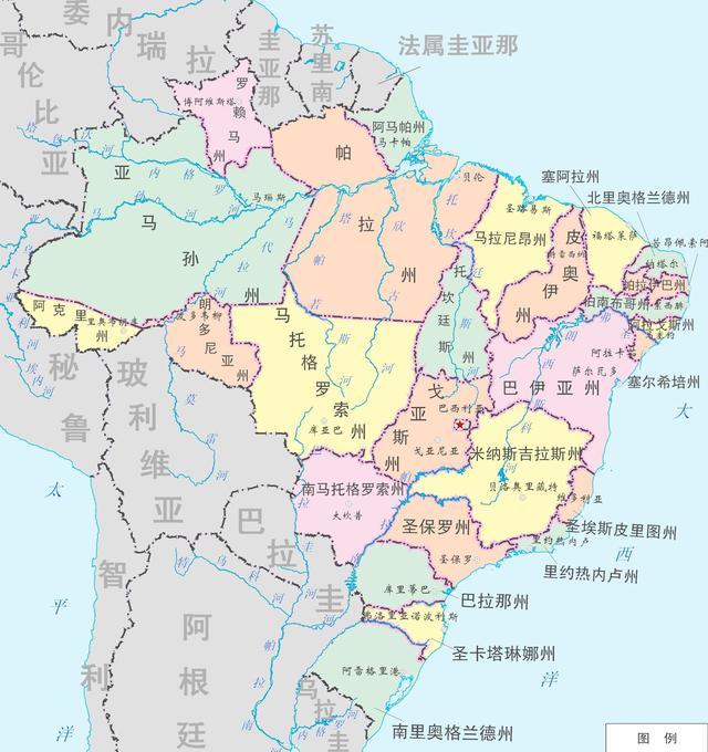 足球王国巴西,南美洲最大的国家,多民族融合