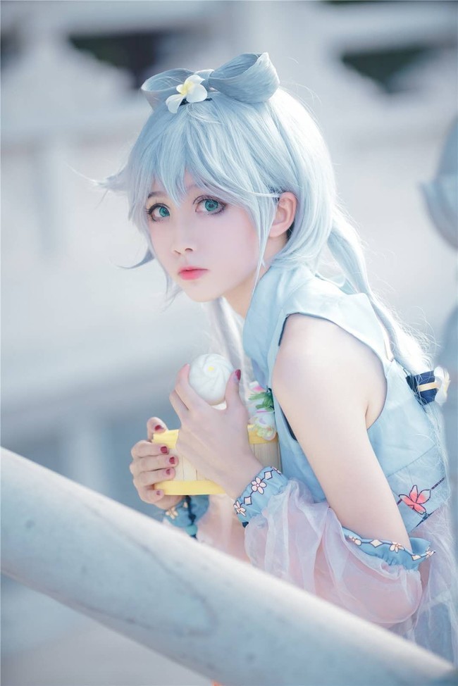 cn:水淼aqua.cosplay:清纯可爱的洛天依小姐姐,美得让人心动!