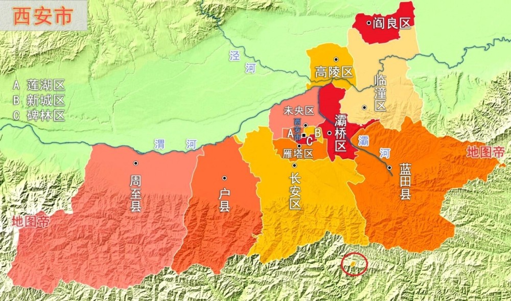 西安市长安区,为何在商洛的秦岭大山中有两块飞地?