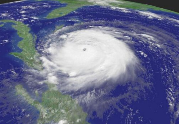 美国就是大胆,拿航母来对抗台风,真的是狗和狮