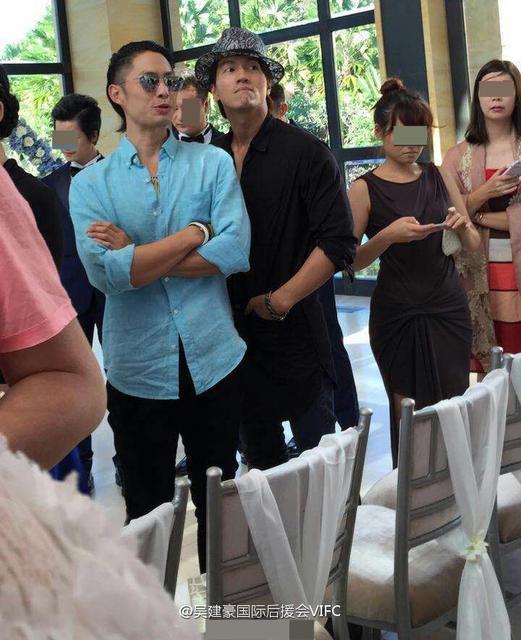 想结婚了?言承旭参加朱孝天婚礼想抢手捧花_