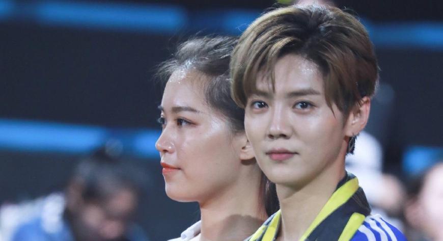 鹿晗参加足球联谊赛,进球数高达7次,展现型男