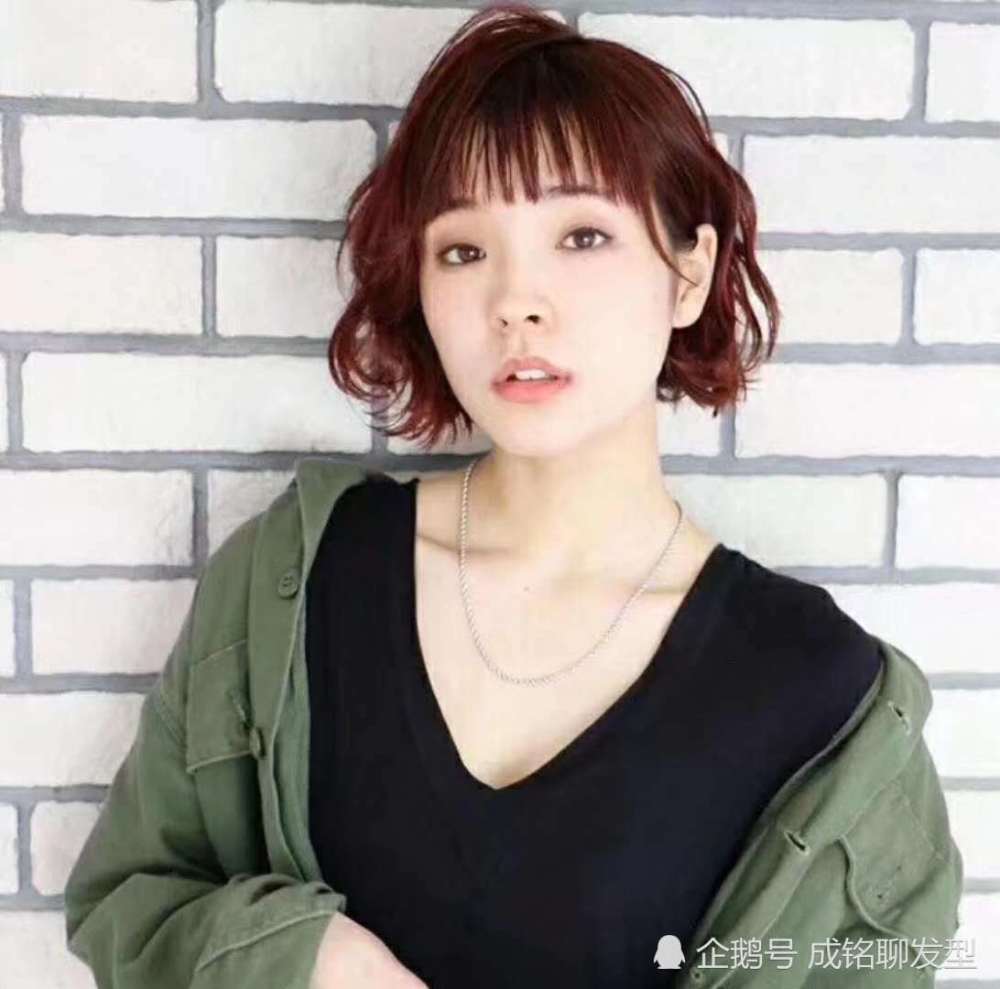 女生短发能烫纹理烫吗?