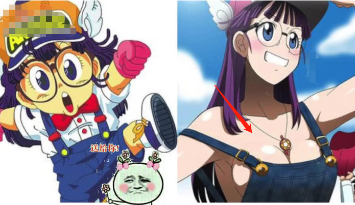 当动漫萝莉长大后,静香成校园女神,阿拉蕾发育不科学!