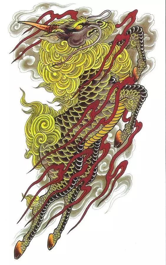 手机壁纸 中国传统瑞兽,古人认为麒麟出没必有祥瑞气息