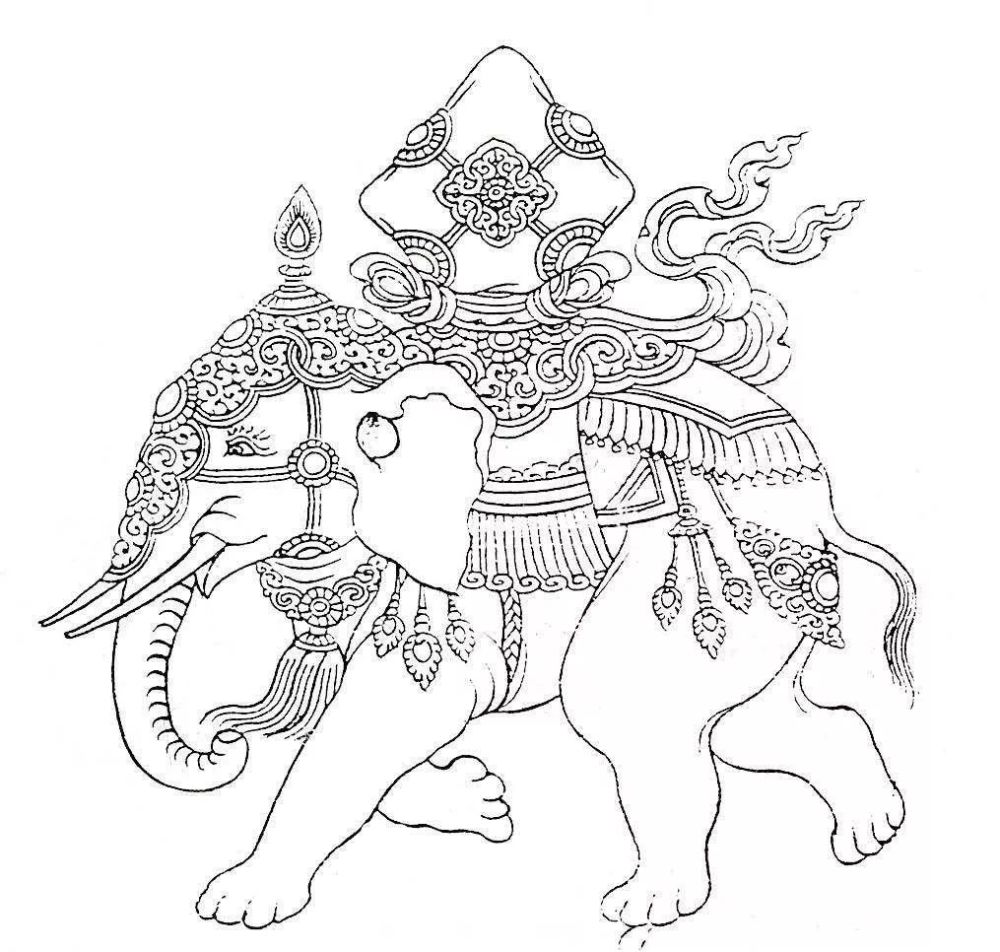 佛教中的动物——吉象
