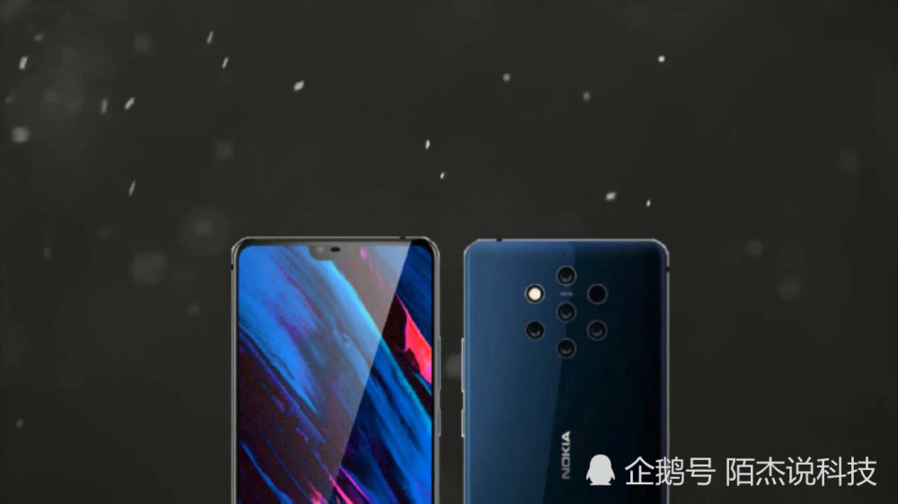 诺基亚实力回归:刘海屏+6摄像头+空中WiFi 实